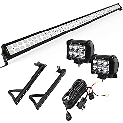 Yitamotor 52 Inches Mounting Brackets Light Bar