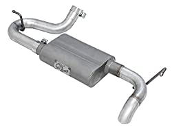 aFe Jeep Wrangler JK V6-3.8/3.6L Engine Scorpion Aluminized Hi-Tuck Axle-Back Exhaust System