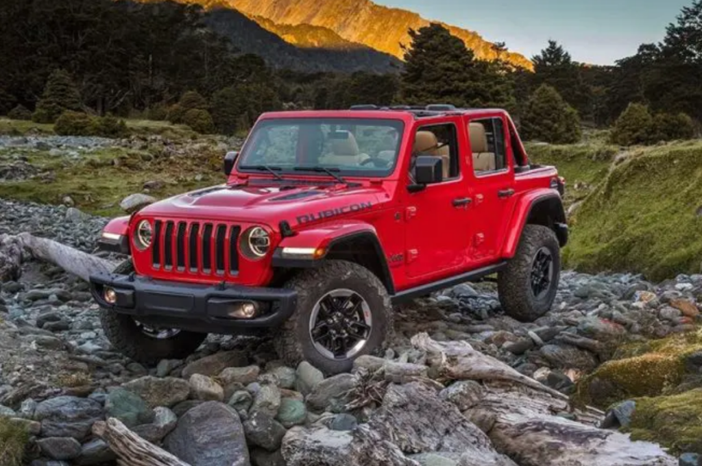 Jeep Wrangler Ability to go Topless