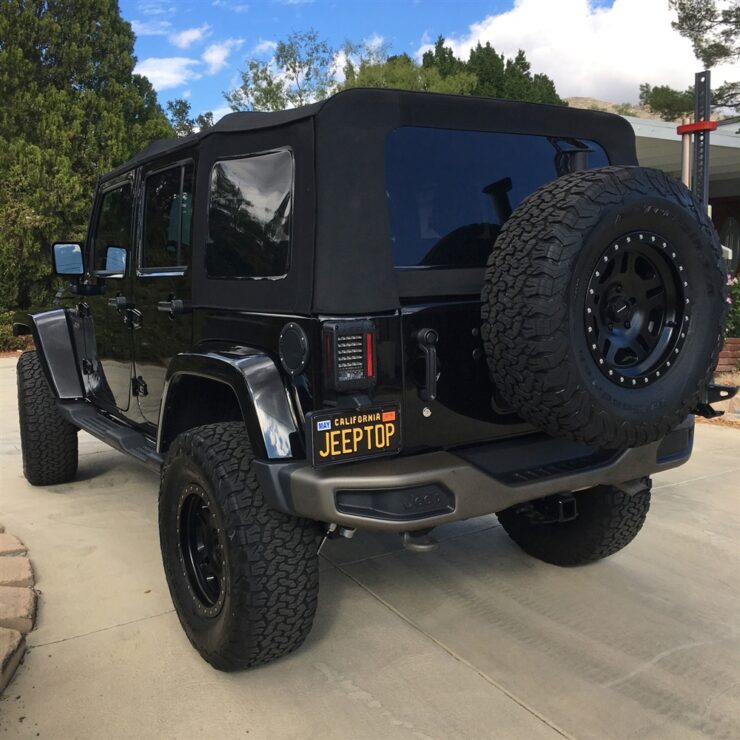 Soft Top For Jeep Wrangler