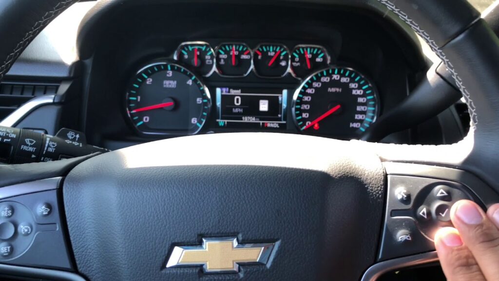 Odometer Chevrolet