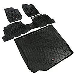 Rugged Ridge Front, Rear And Cargo Floor Liner – All Times Perfect Interiors