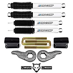 Wulf 1-3″ Rear Lift Kit Compatible with Chevy Silverado