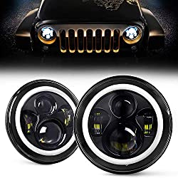 YEEGO DIRECT DOT Approved 7 Inch LED Halo Headlights