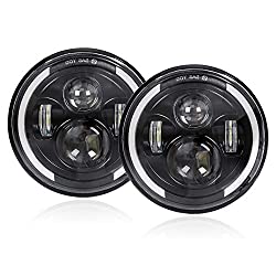 Zmoon Higher Brightness 7 Inch Round LED Headlights