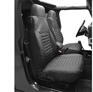 Bestop 2922609 Charcoal Seat Covers for Front High-Back Seats