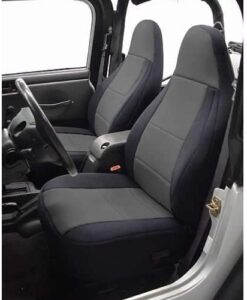 Coverking - SPC131 Custom Fit Seat Cover for Jeep Wrangler TJ 2-Door